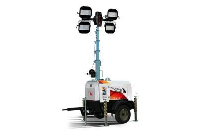 Luxtower mobile lighting, light towers for civil and industrial construction, oil and gas and events